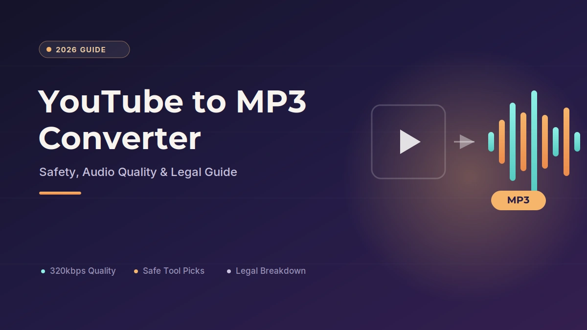 YouTube to MP3 Converter: The Real 2026 Guide to Quality, Safety, and Legal Risk
